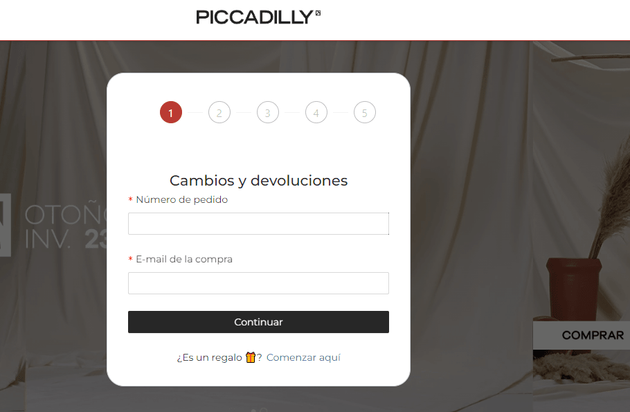 Cambios y devoluciones paso 3!